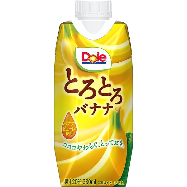 Amazon.co.jp: Dole とろとろバナナ 330ml : 食品・飲料・お酒
